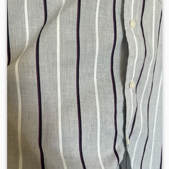Christian Dior Monsieur Button Down Striped Shirt - Picture 11 of 12